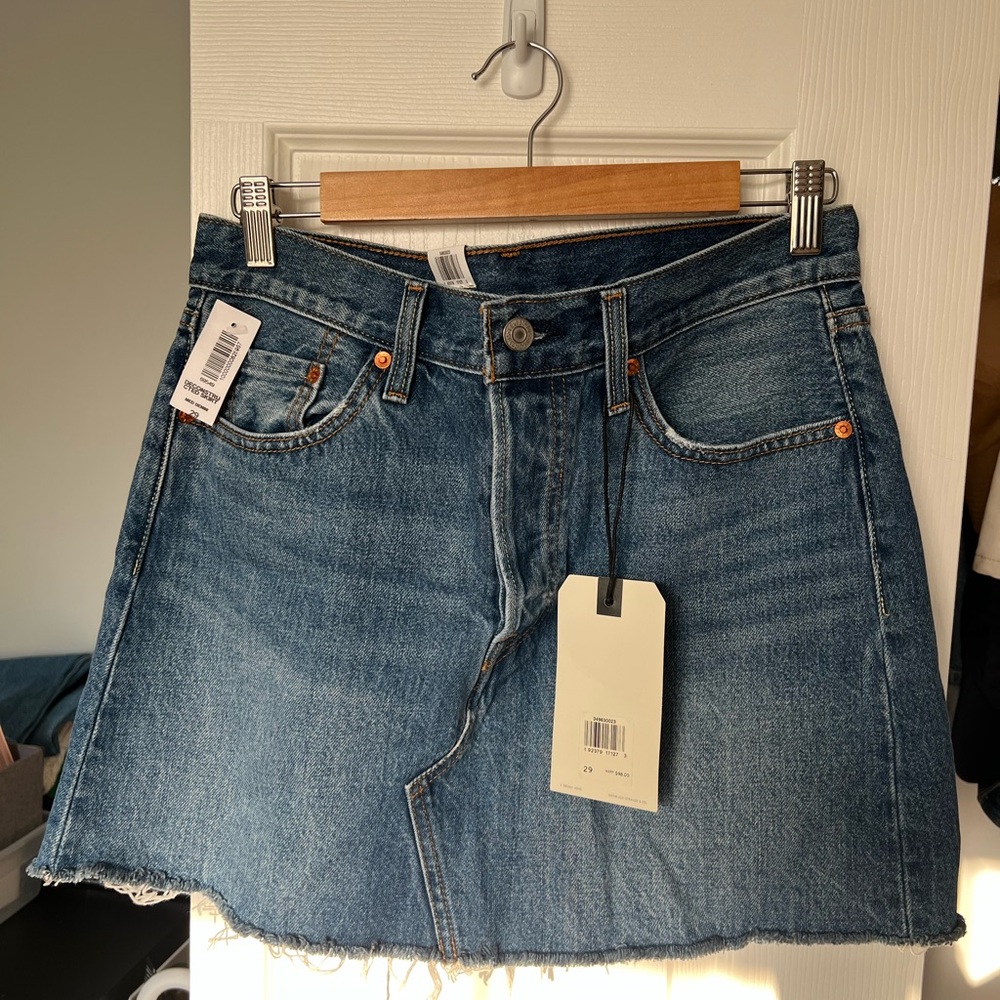 Levi's Blue Denim Skirt (NWT)